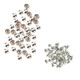 Plastic Domed Head Punk Studs with Base Pin - (Pack of 100)